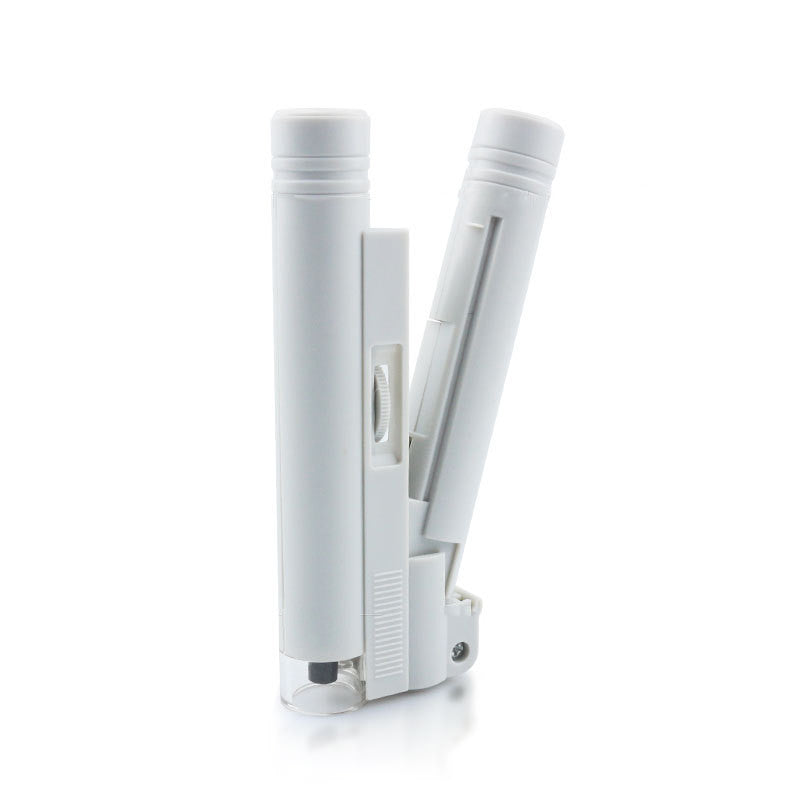 Mobiles Mikroskop 150X mit LED und Lederetui | LuxeStyle