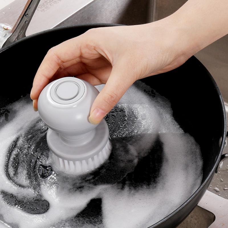 Spülbürste mit Seifenbehälter für Töpfe und Pfannen – Bild 2 | LuxeStyle