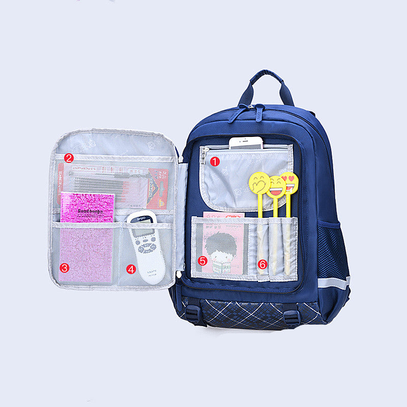Kinderrucksack 44x30x15 cm für Grundschule – Bild 5 | LuxeStyle