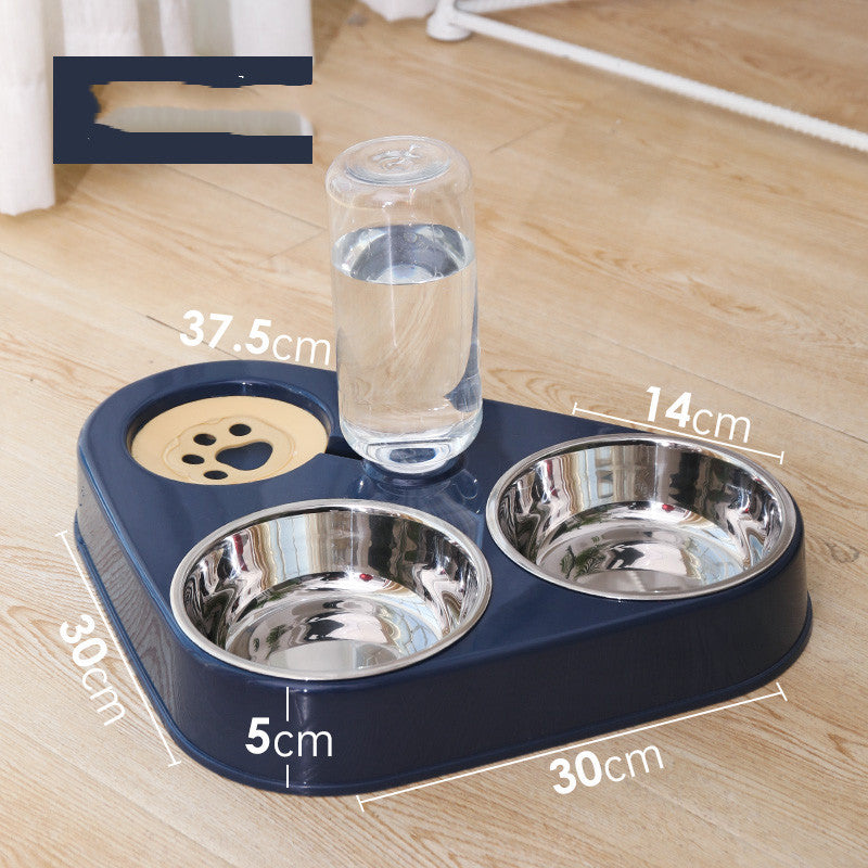 Futterstation mit Wasserspender für Haustiere | LuxeStyle