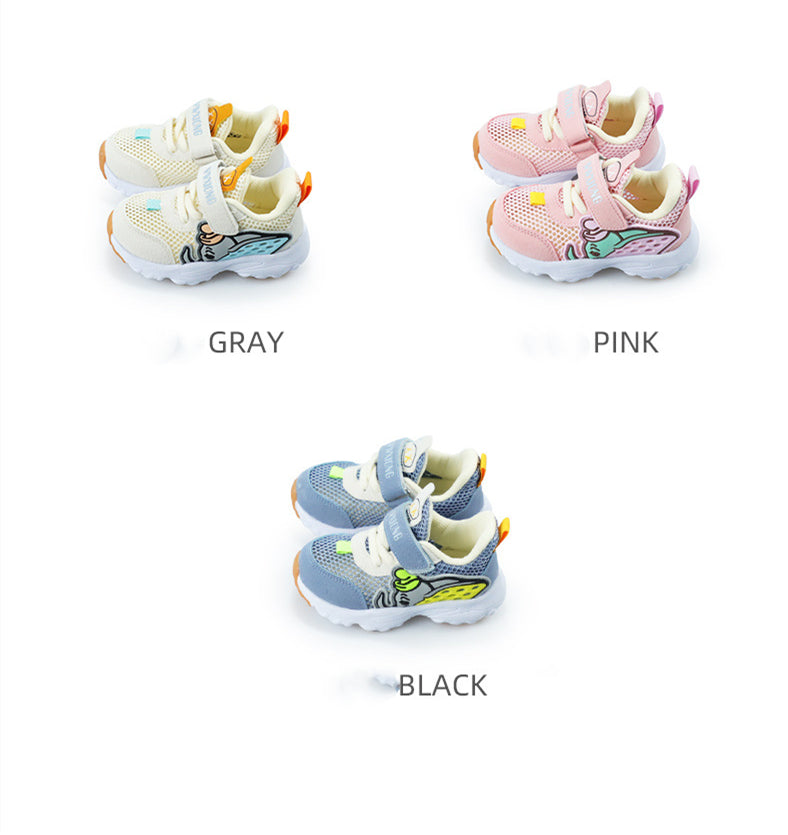 Baby Sportschuhe atmungsaktiv mit Klettverschluss – Bild 2 | LuxeStyle