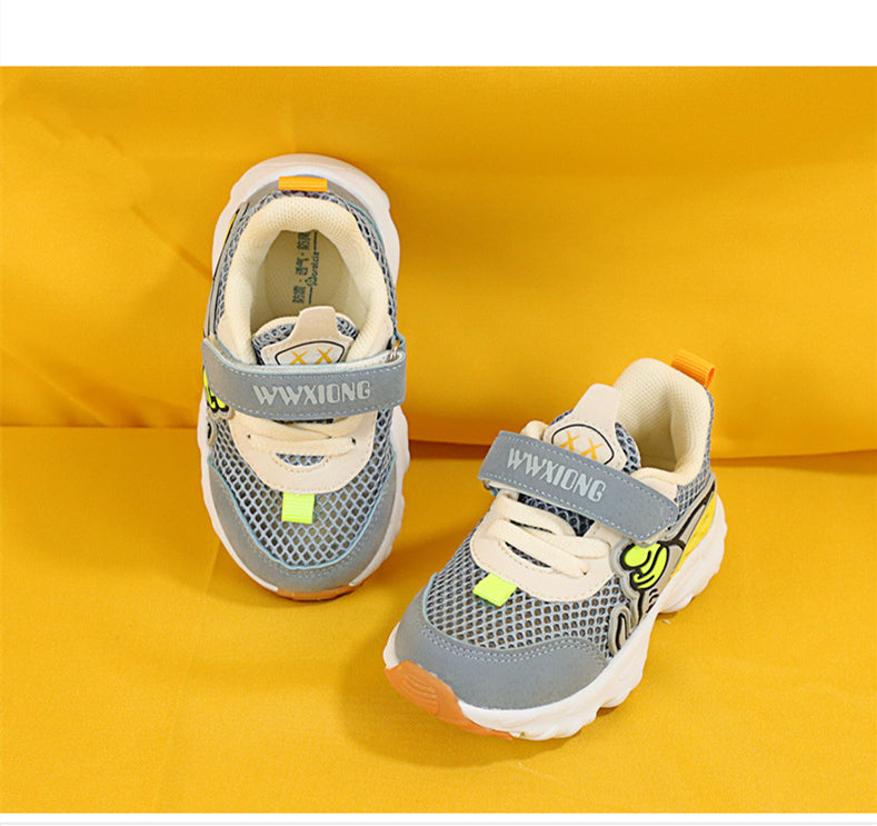 Baby Sportschuhe atmungsaktiv mit Klettverschluss – Bild 5 | LuxeStyle