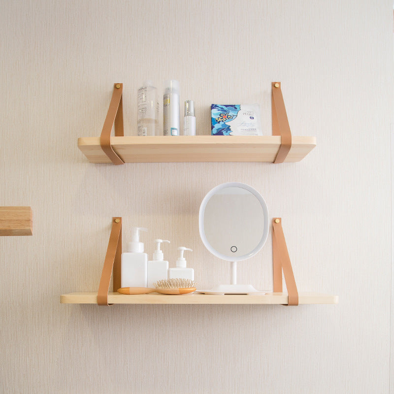 Wandregal aus Fichte für Bücher und Kosmetik | LuxeStyle
