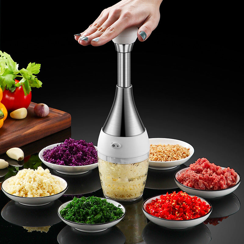 Multifunktionaler Knoblauchstampfer aus Edelstahl | LuxeStyle