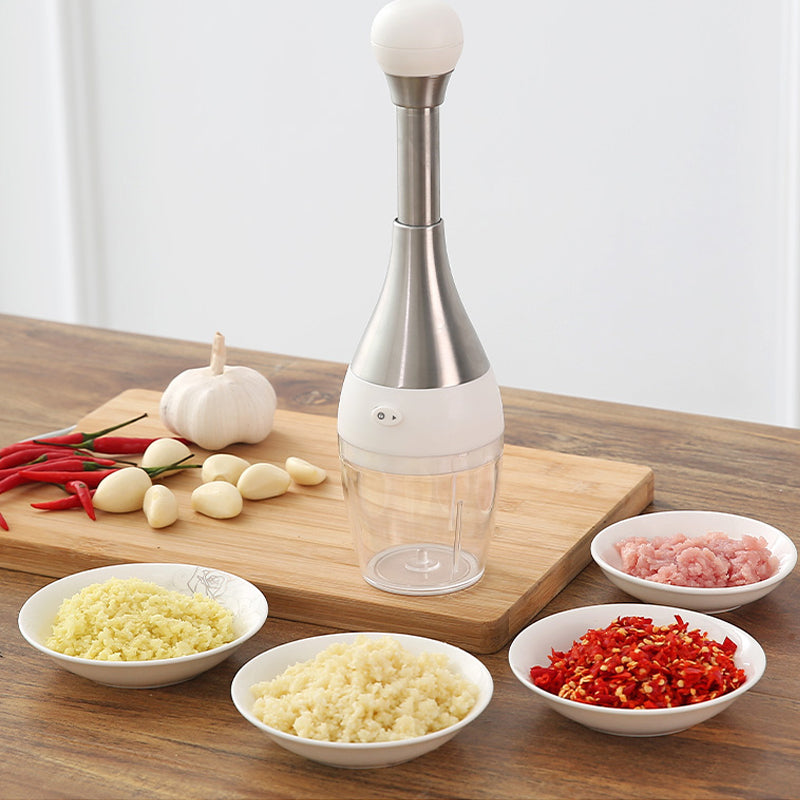 Multifunktionaler Knoblauchstampfer aus Edelstahl – Bild 2 | LuxeStyle
