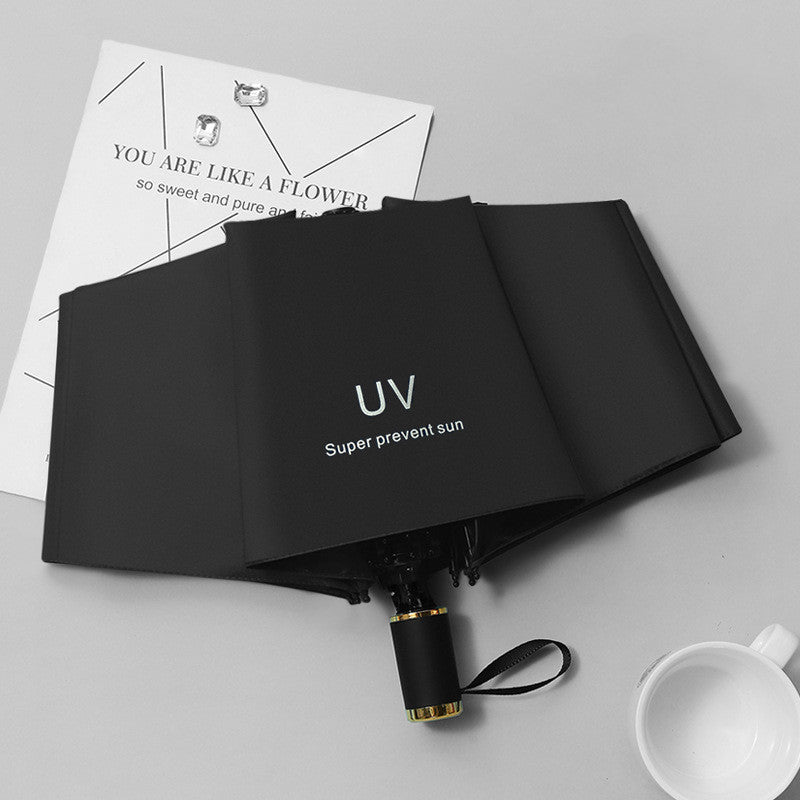 Faltbarer UV-Schutz‑Regenschirm – Bild 3 | LuxeStyle
