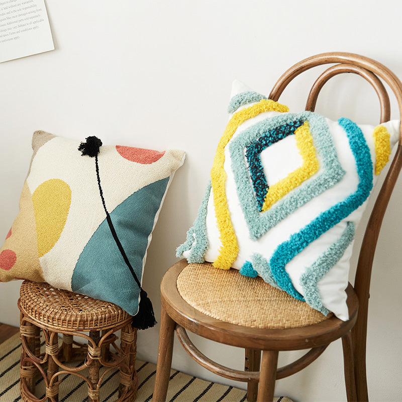 Sofa-Kissen mit Bezug – Geometrisches Muster – Bild 3 | LuxeStyle