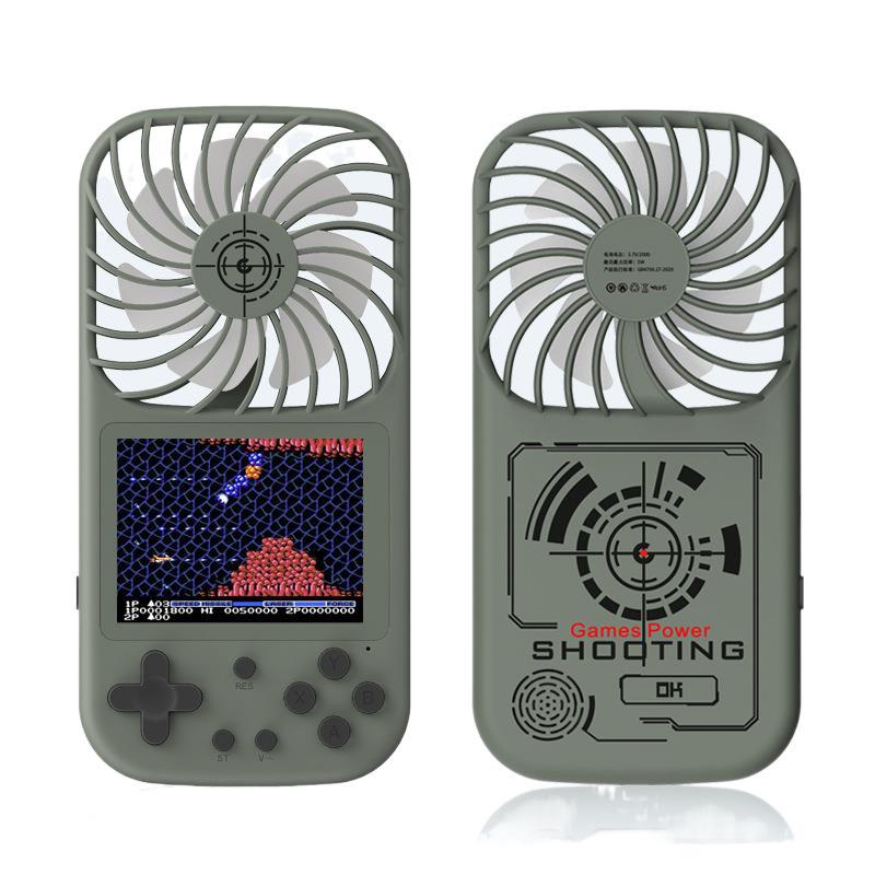 Mini Gaming-Konsole mit Handventilator – Ansicht 2