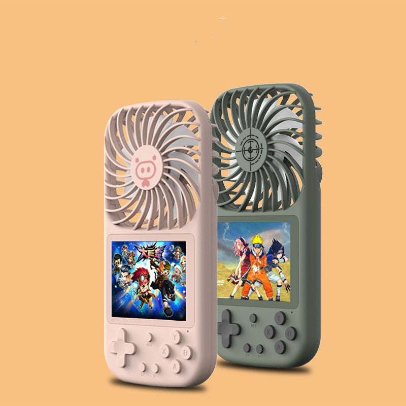 Mini Gaming-Konsole mit Handventilator – Ansicht 5