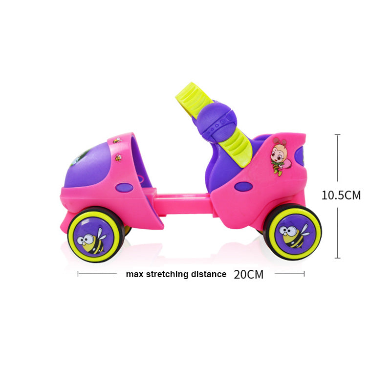 Doppel-Rollschuhe für Kinder