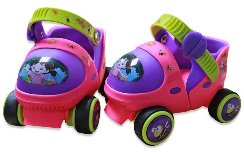 Doppel-Rollschuhe für Kinder
