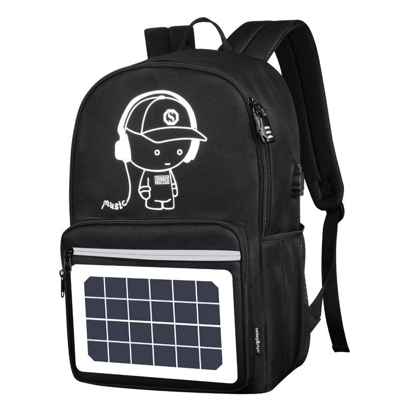 Solarbetriebener Rucksack mit Wasserdichtem Oxford | LuxeStyle