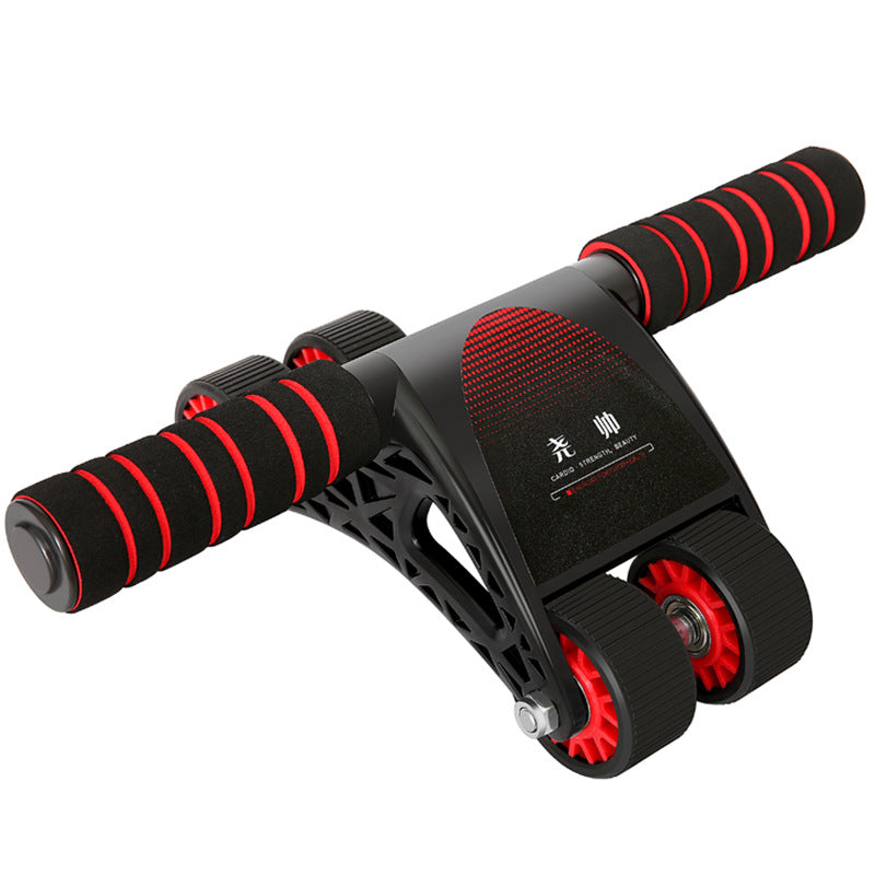 Bauchrad mit vier Rollen – leises Training – Bild 2 | LuxeStyle