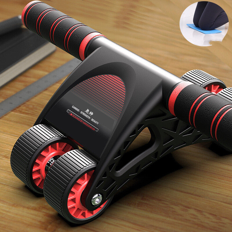 Bauchrad mit vier Rollen – leises Training – Bild 5 | LuxeStyle