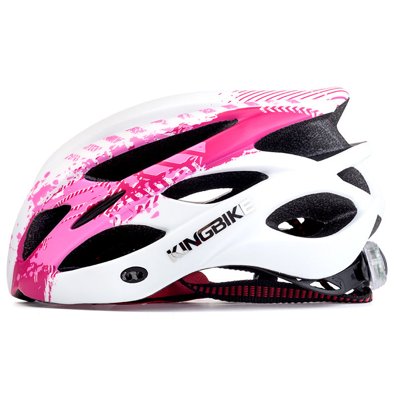 Fahrradhelm mit Sonnenschutz und Rücklicht