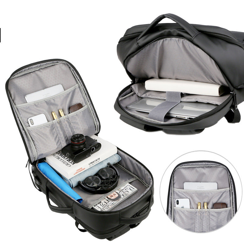 Multifunktionaler Rucksack 20-35 l – Bild 2 | LuxeStyle