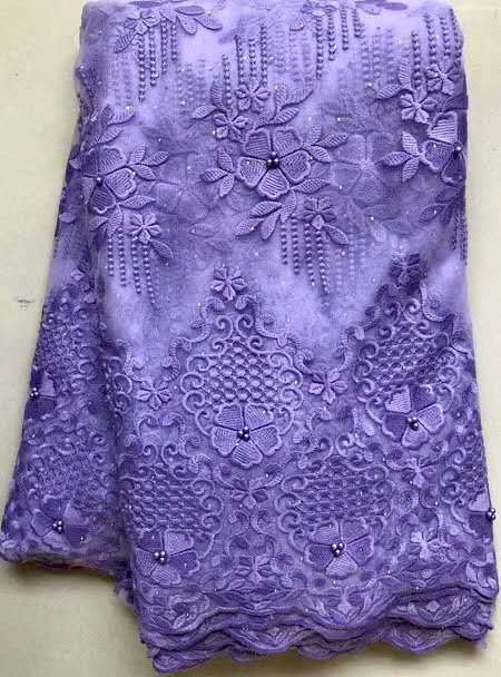 Blumenstickerei-Stoff aus 100% Polyester