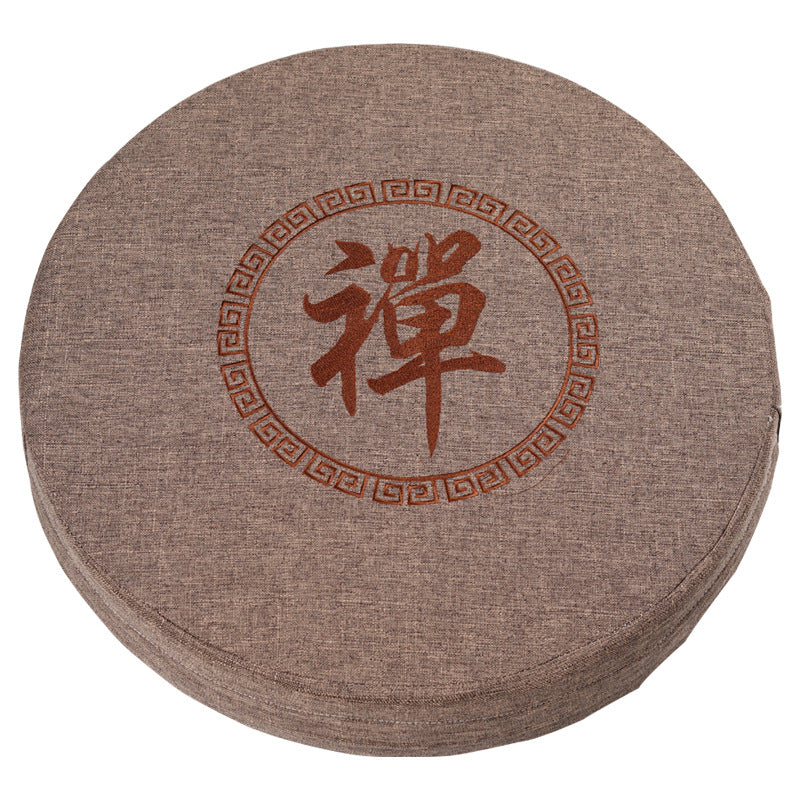 Rundes Futonkissen für Meditation & Wohnen – Bild 5 | LuxeStyle