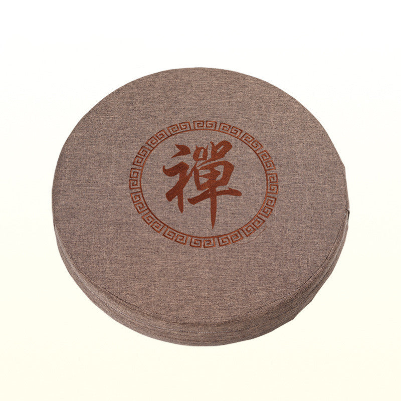 Rundes Futonkissen für Meditation & Wohnen – Bild 7 | LuxeStyle
