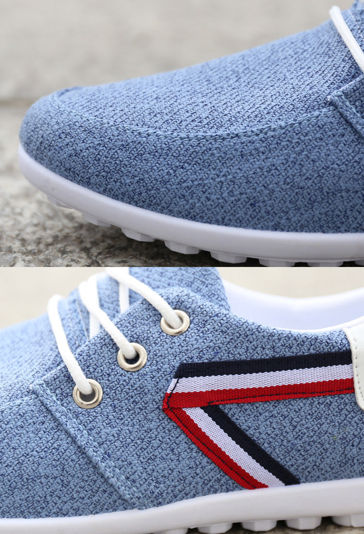 Herren Canvas-Schuhe mit weicher Sohle