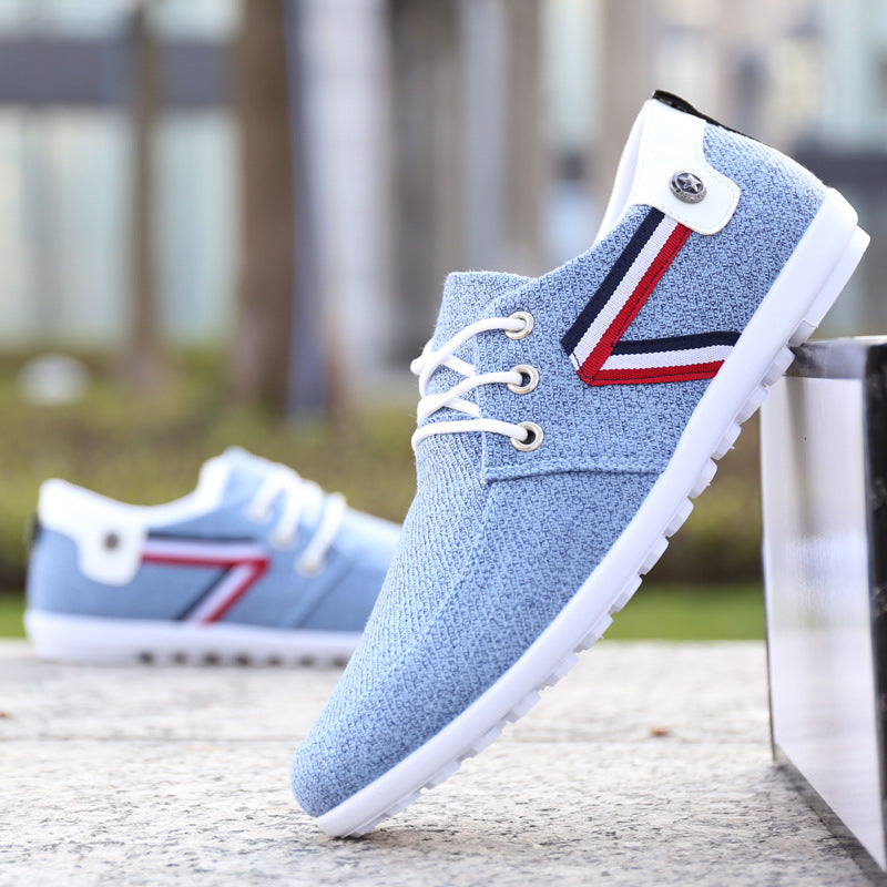 Herren Canvas-Schuhe mit weicher Sohle