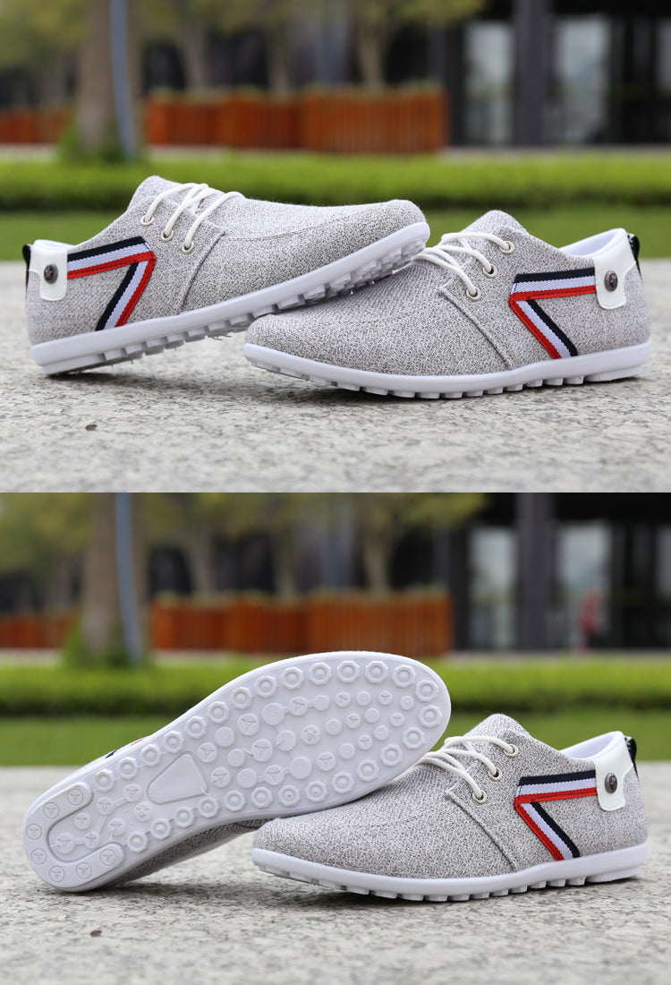Herren Canvas-Schuhe mit weicher Sohle