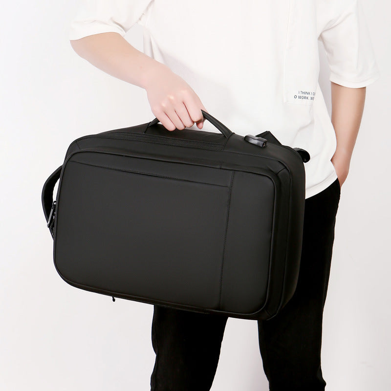 Grosser Rucksack mit verstellbarer Kapazität – Bild 5 | LuxeStyle