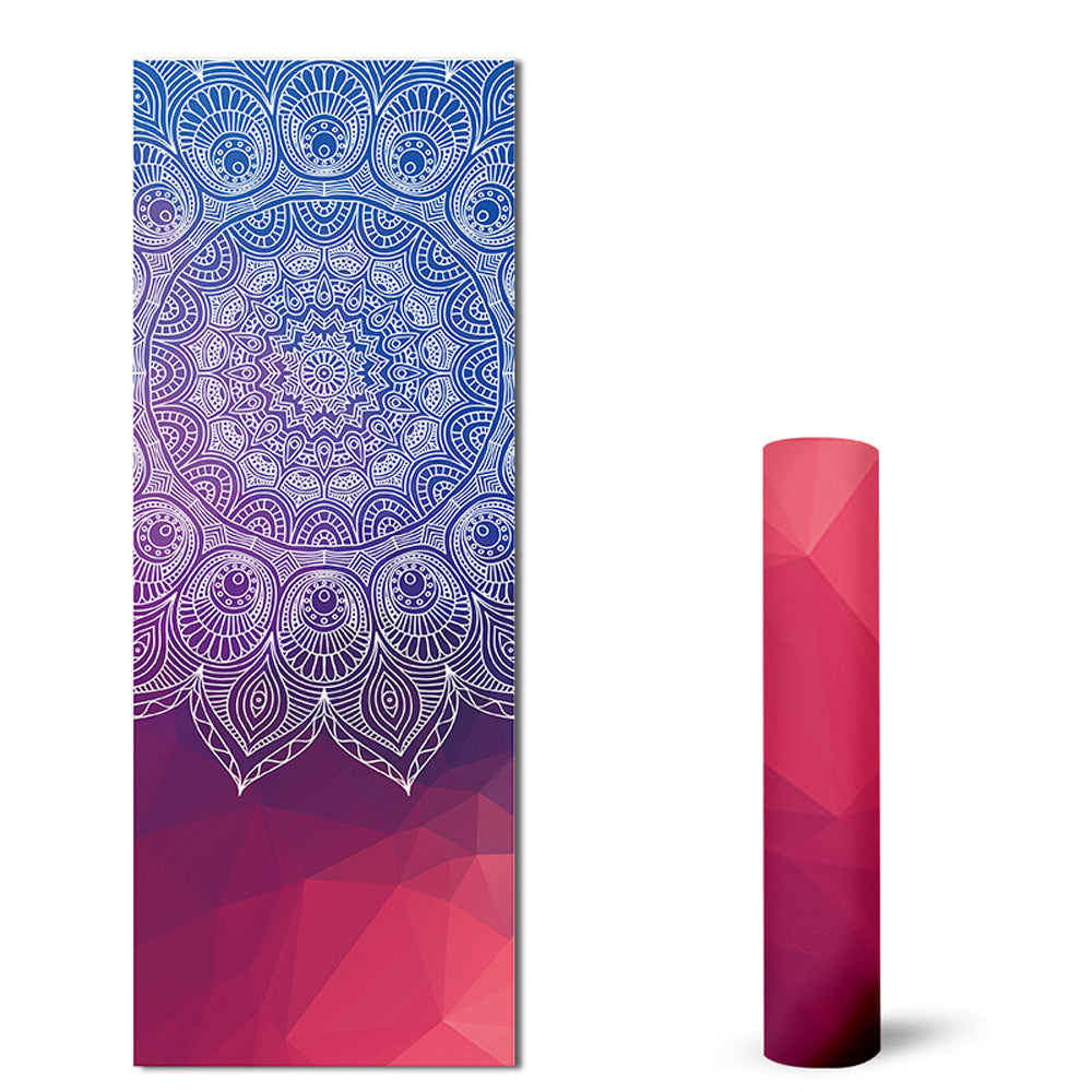 Yoga-Matte aus Wildleder 183 × 68 cm – Bild 5 | LuxeStyle