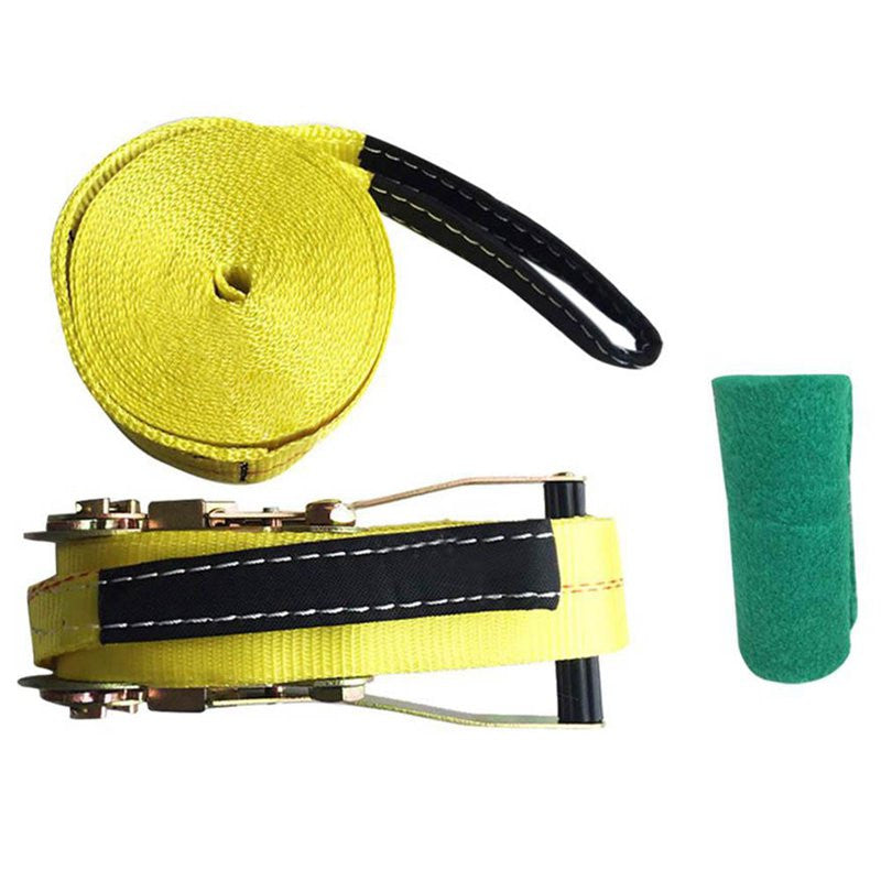 Slackline Balancierseil 10 m aus Polyester und Stahl – Bild 7 | LuxeStyle
