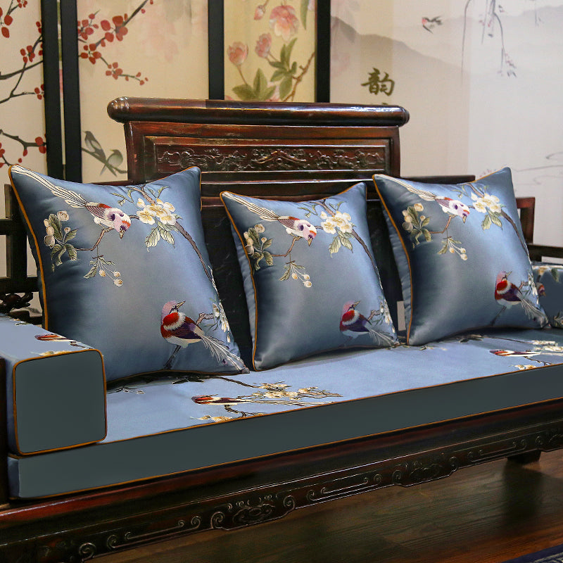 Sofa Kissenbezug mit Blumenmuster – Bild 5 | LuxeStyle