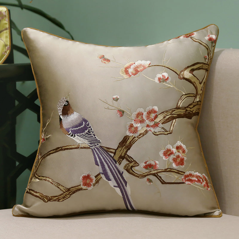 Sofa Kissenbezug mit Blumenmuster | LuxeStyle