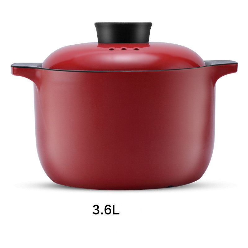 Roter Keramiktopf für Gasherd – Bild 7 | LuxeStyle