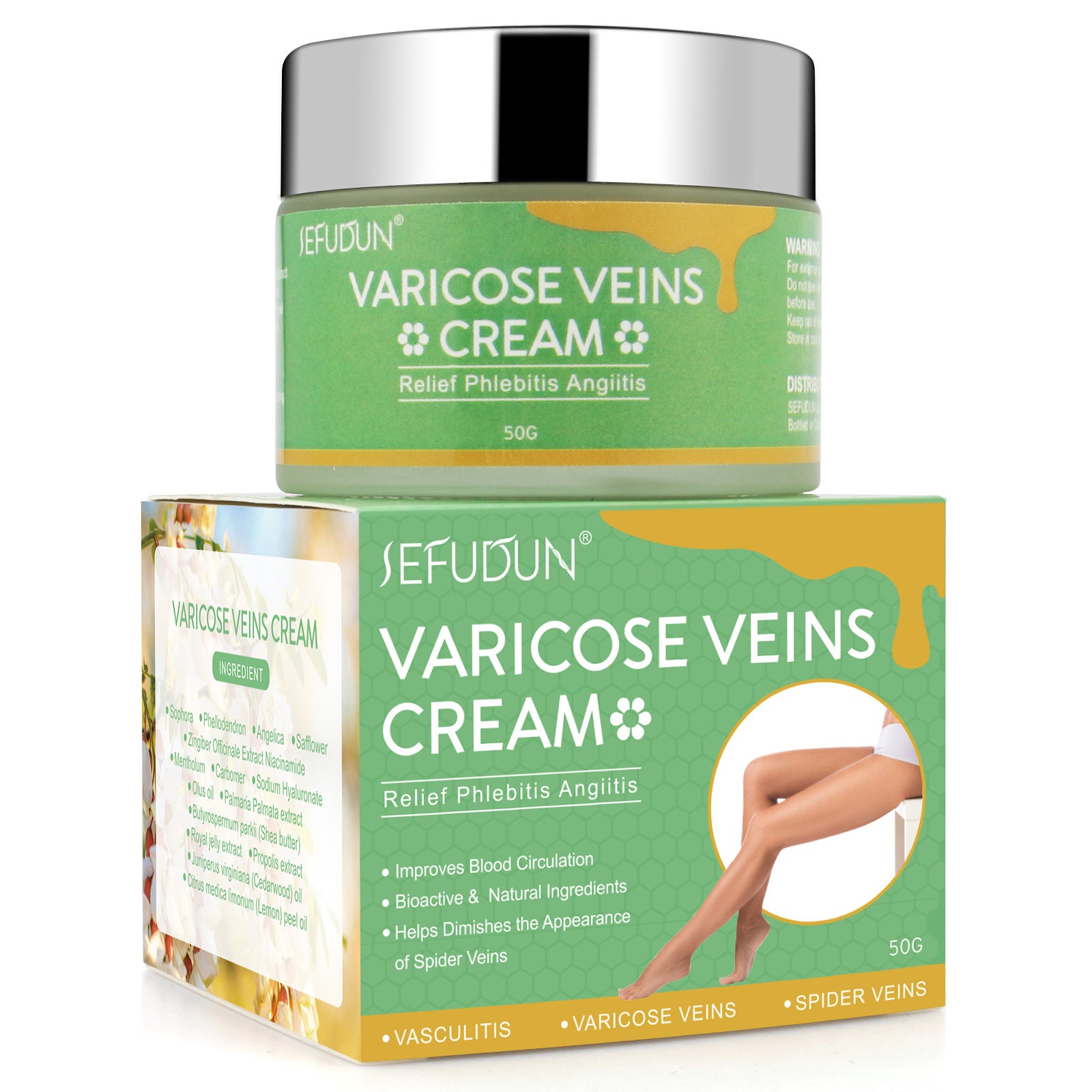 Vein Cream gegen Besenreiser & Krampfadern