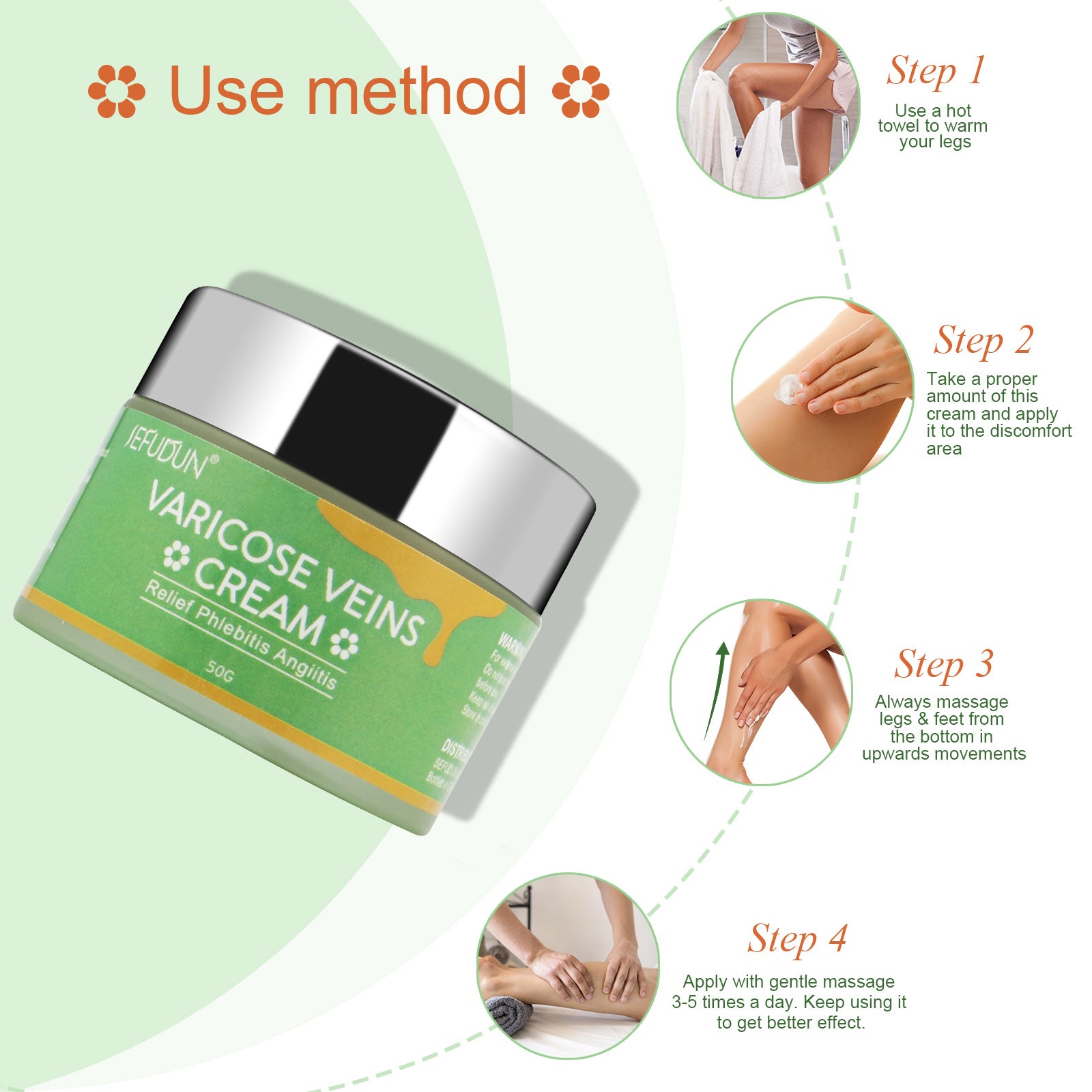 Vein Cream gegen Besenreiser & Krampfadern