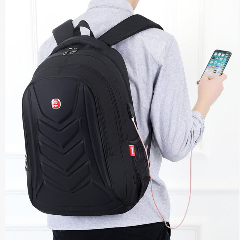 Computerrucksack mit Hard Shell – Bild 5 | LuxeStyle