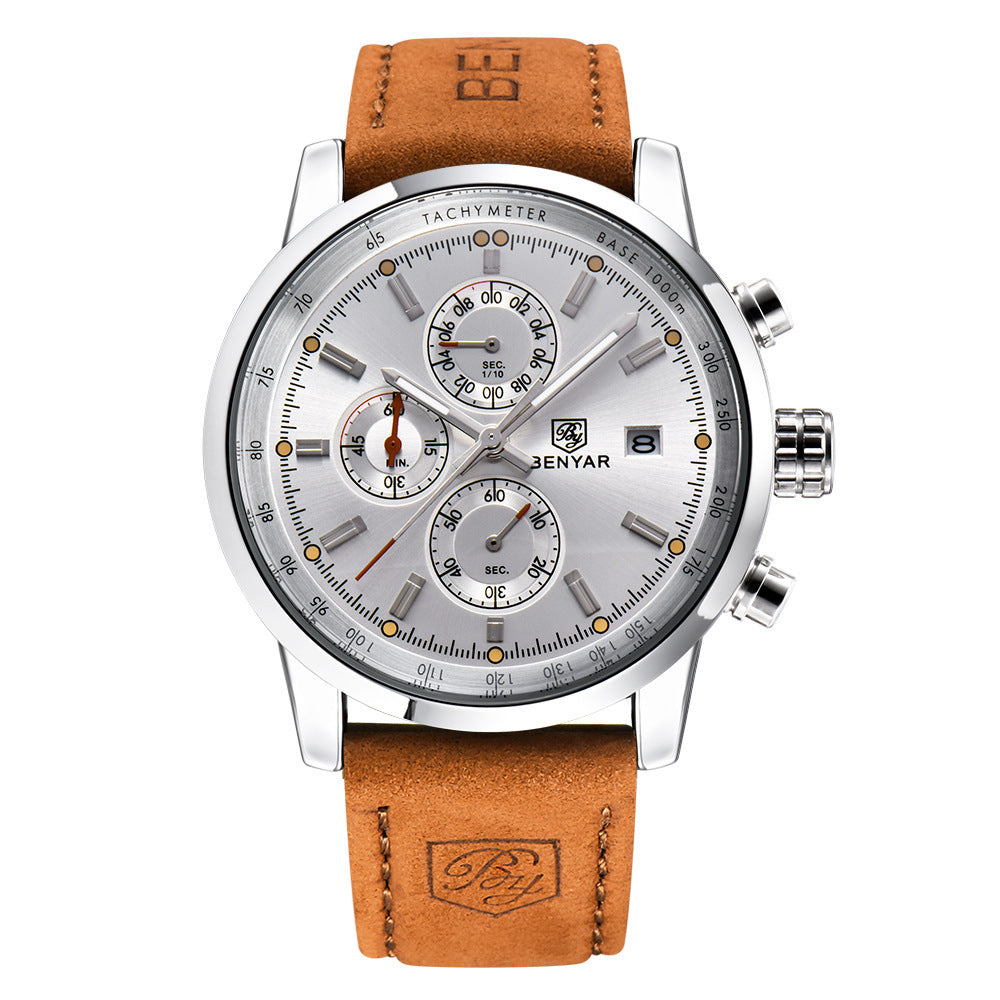 Elegante Quarzuhr für Herren