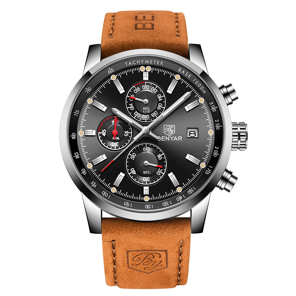 Elegante Quarzuhr für Herren