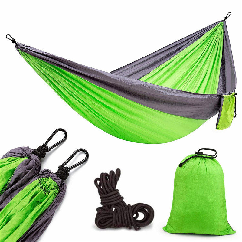 Hamac de voyage en nylon de parachute