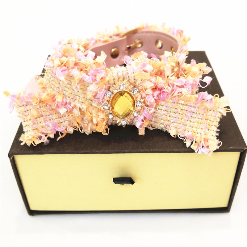 Halsband mit Schleife für Hunde und Katzen – Bild 3 | LuxeStyle