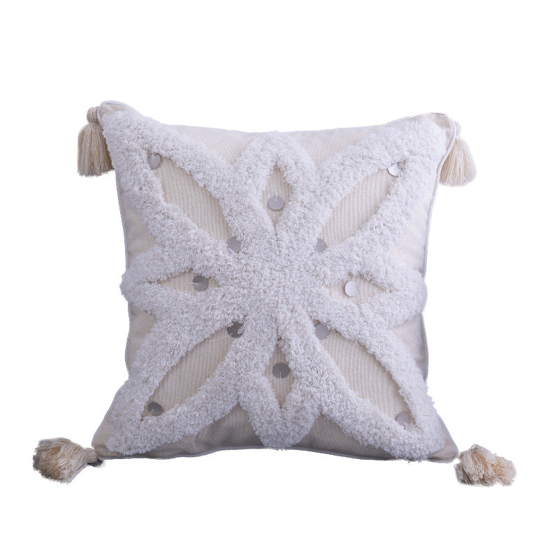 Boho Kissenbezug mit Quasten – Bild 3 | LuxeStyle