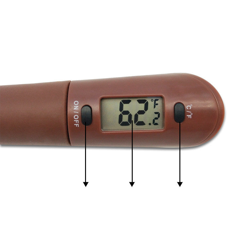Digitales Kochthermometer mit Silikonspatel – Bild 2 | LuxeStyle