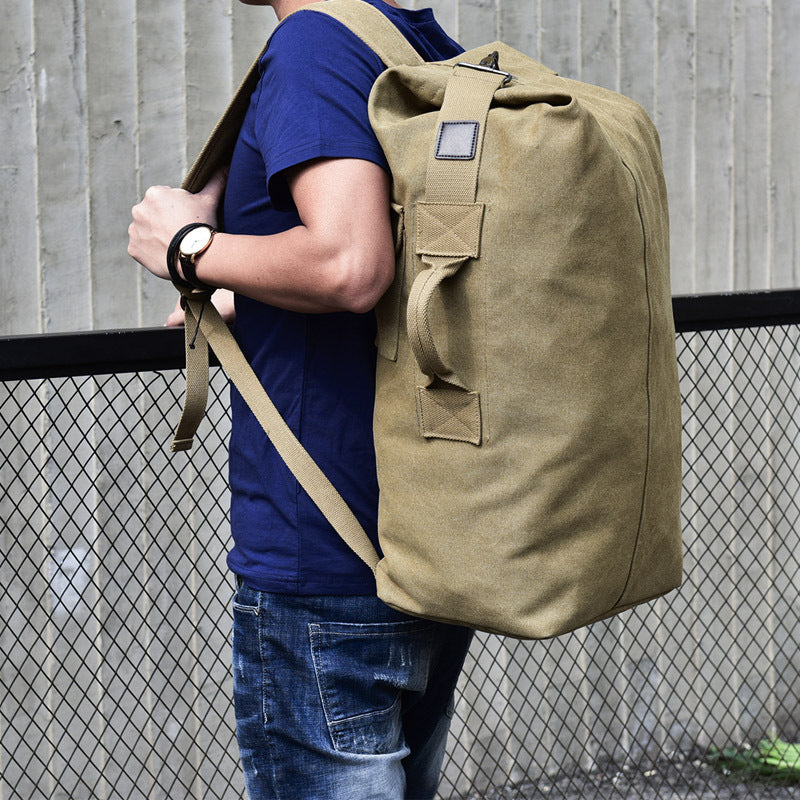 Outdoor Kletterrucksack Unisex Canvas 20-35 L – Bild 7 | LuxeStyle