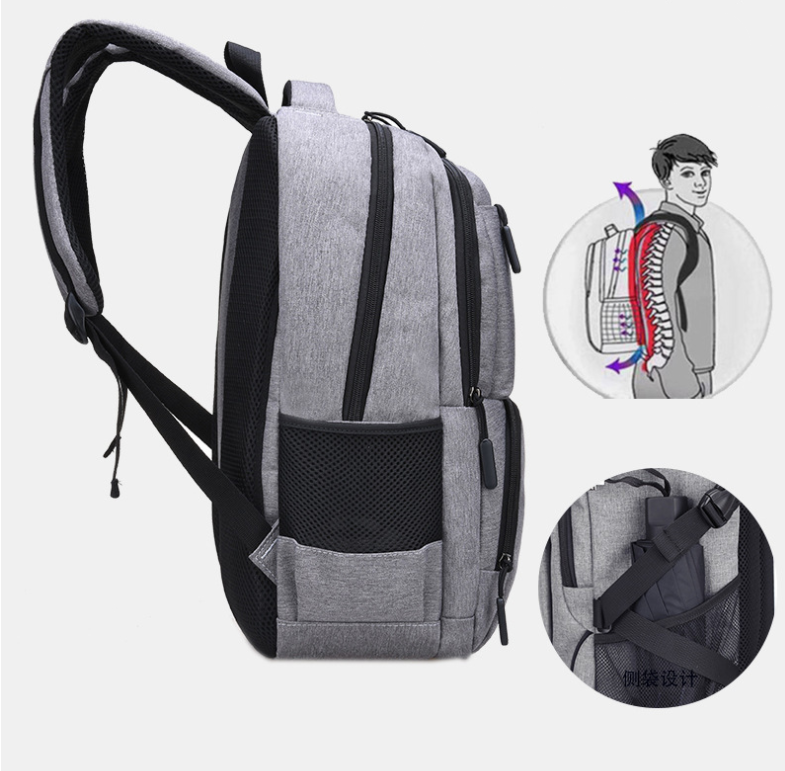 Laptop-Rucksack 16 Zoll, 36-55 L, wasserdicht – Bild 3 | LuxeStyle