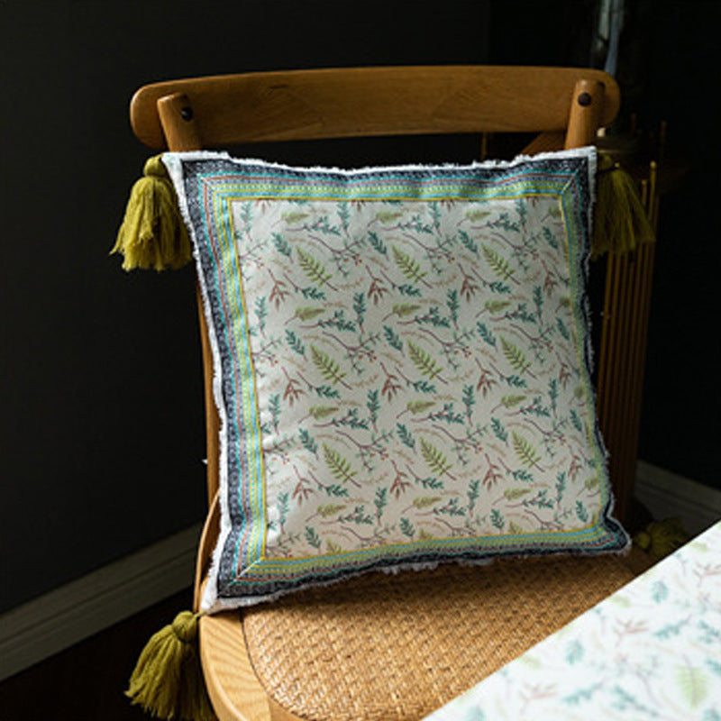 Dekokissen im Ethno-Stil mit Quasten – Bild 5 | LuxeStyle