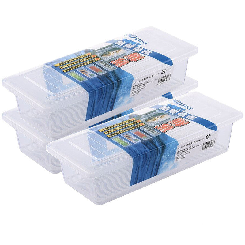 Transparente Fisch-Abtropfbox mit Deckel – Bild 4 | LuxeStyle