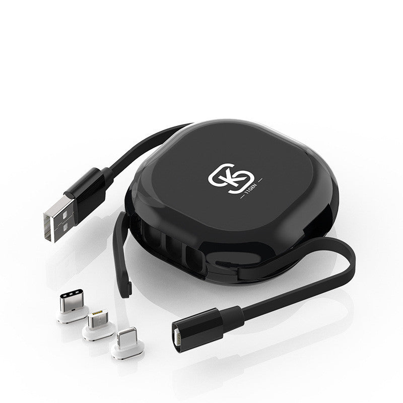 3-in-1 Magnetisches Teleskop-Ladekabel
