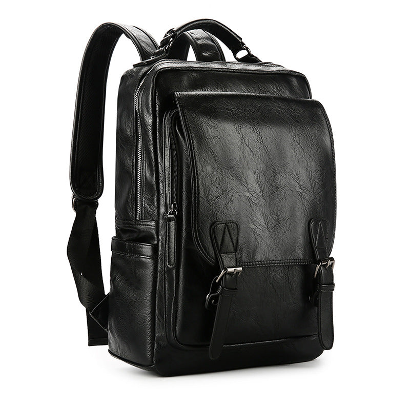 Medium Reise-Rucksack aus PU-Leder, 20-35 L – Bild 2 | LuxeStyle