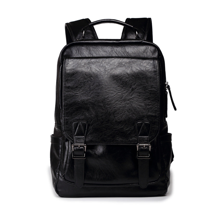 Medium Reise-Rucksack aus PU-Leder, 20-35 L – Bild 3 | LuxeStyle