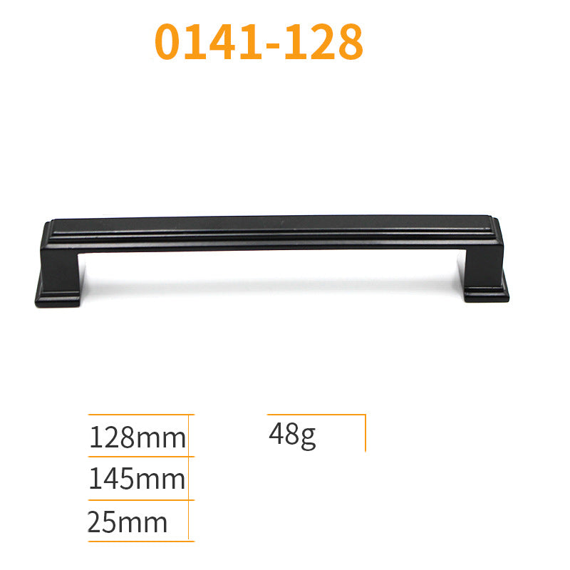 Schwarze Aluminium-Schalter für Schranktüren – Bild 4 | LuxeStyle