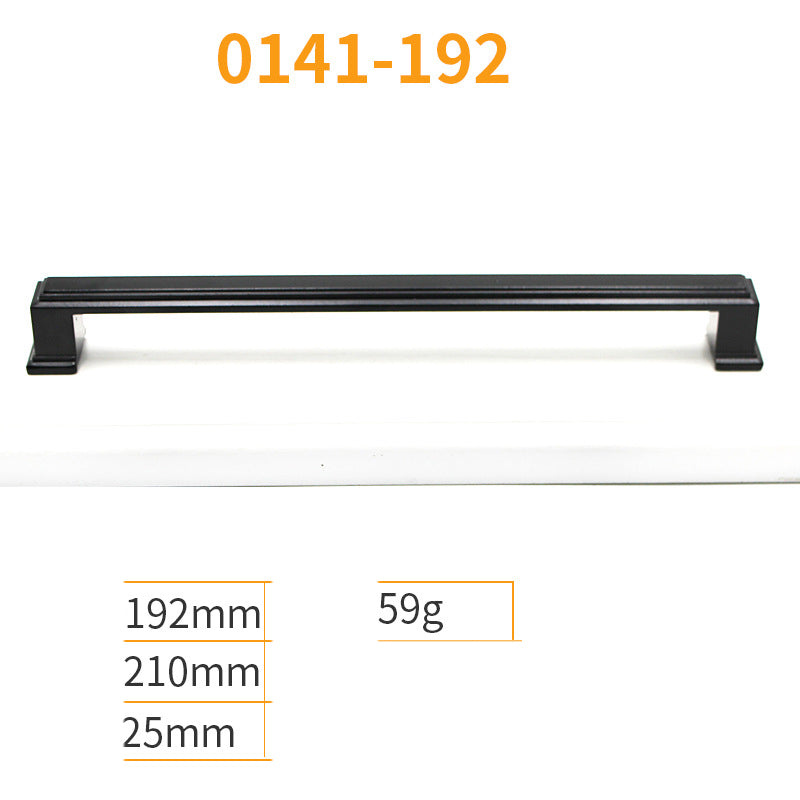 Schwarze Aluminium-Schalter für Schranktüren – Bild 5 | LuxeStyle